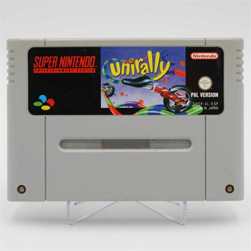 Unirally - SNES - Cartridge - (ESP) (B Grade) (Genbrug)